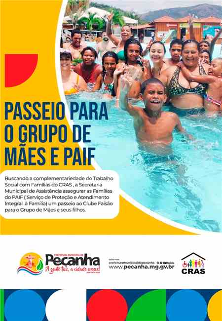 Passeio ao Clube Faisão para o Grupo de Mães e PAIF